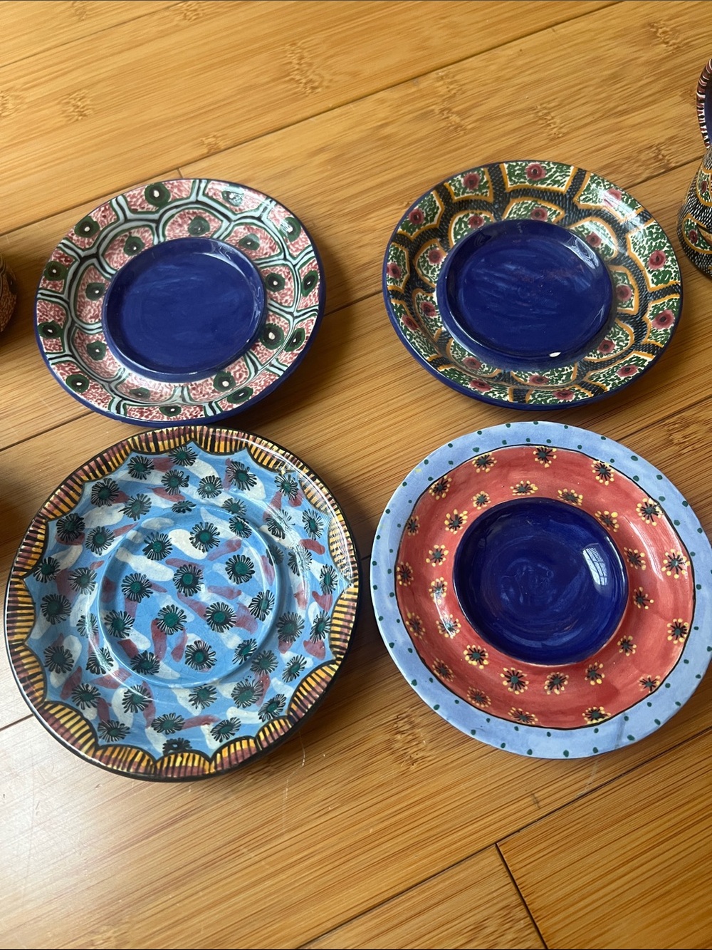 Set of 4 Ardmore Design Studio espresso cups and saucers South Africa - Picture 9 of 12